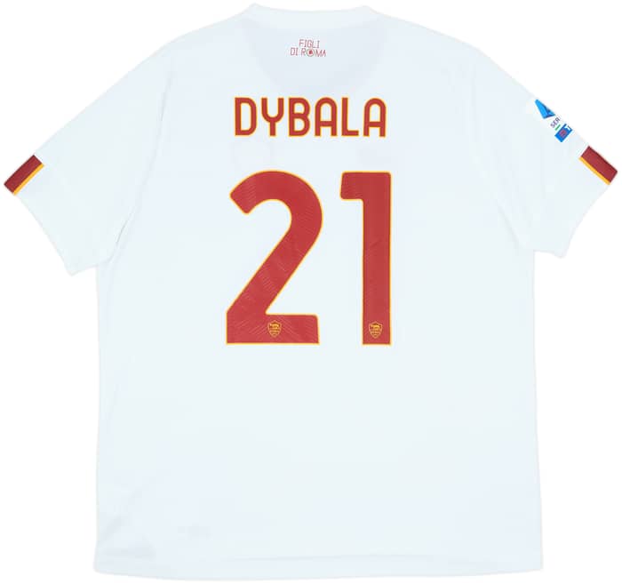2022-23 Roma Away Shirt Dybala #21 - 10/10 - (XXL)