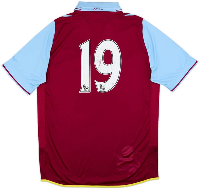 2012-13 Aston Villa Home Shirt #19 - 4/10 - (L)