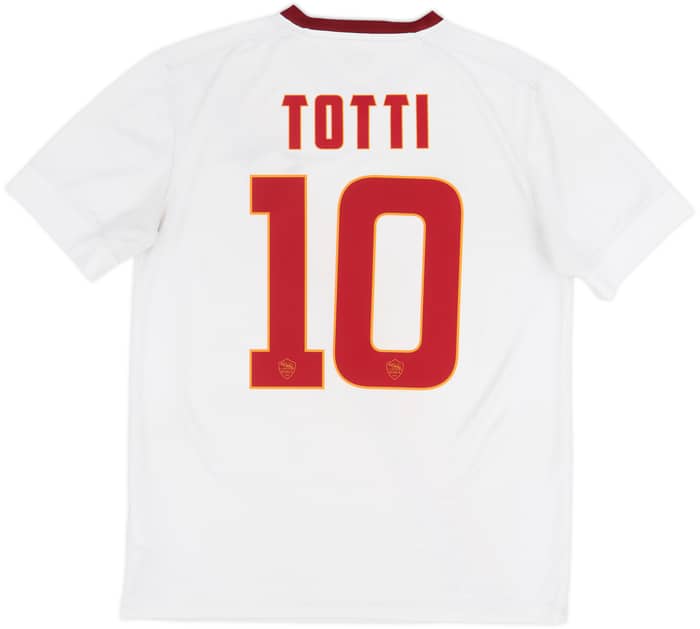 2014-15 Roma Away Shirt Totti #10 - 6/10 - (M)