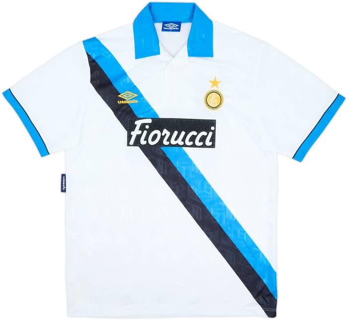 1993-94 Inter Milan Match Issue Away Shirt #16