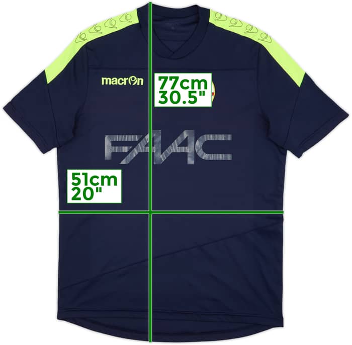 Camiseta de entrenamiento Macron del Bologna 2016-17 - 4/10 - (M)