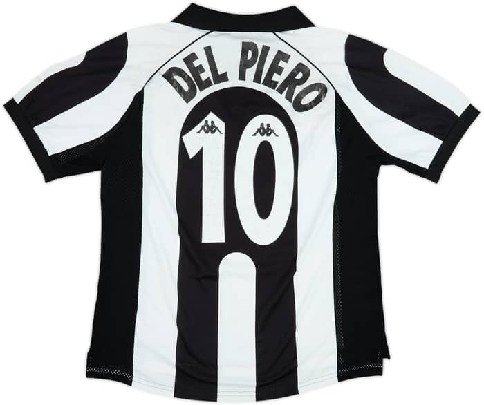 1997-98 Juventus Centenary Home Shirt Del Piero #10 - 5/10 - (L)