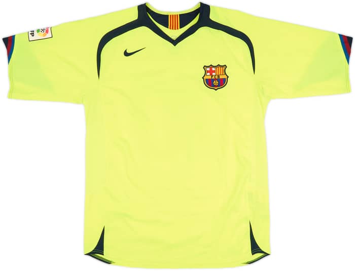 2005-06 Barcelona Away Shirt Messi #30 - 8/10 - (L)