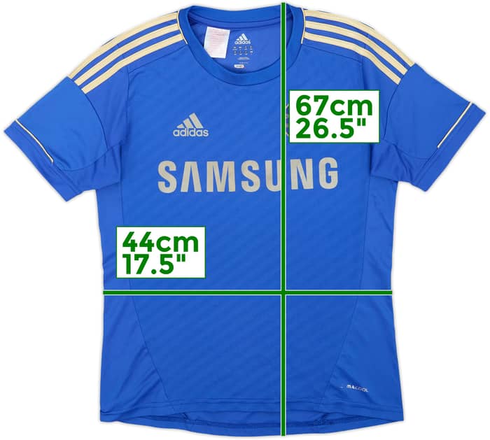 2012-13 Chelsea Home Shirt - 6/10 - (13-14 Years)