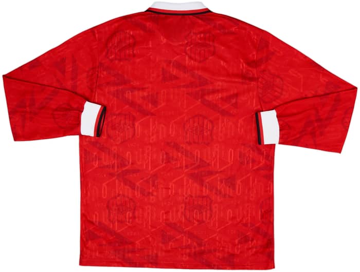 1990s Umbro Template L/S Shirt - 7/10 - (XL)