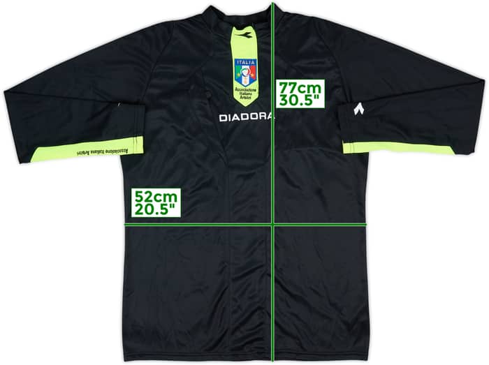 2000s Italy Diadora Referee L/S Shirt - 8/10 - (M)