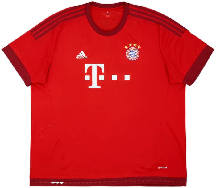 2015-16 Bayern Munich Home Shirt Muller #25 - 8/10 - (3XL)