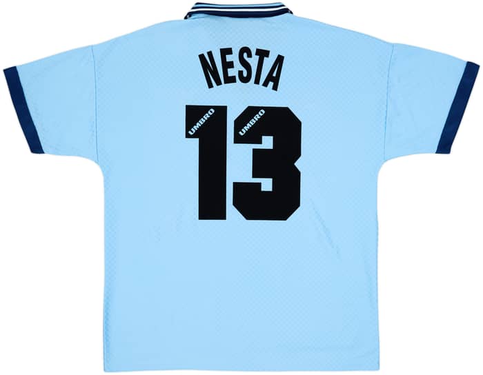 1996-97 Lazio Home Shirt Nesta #13 - 8/10 - (XL)