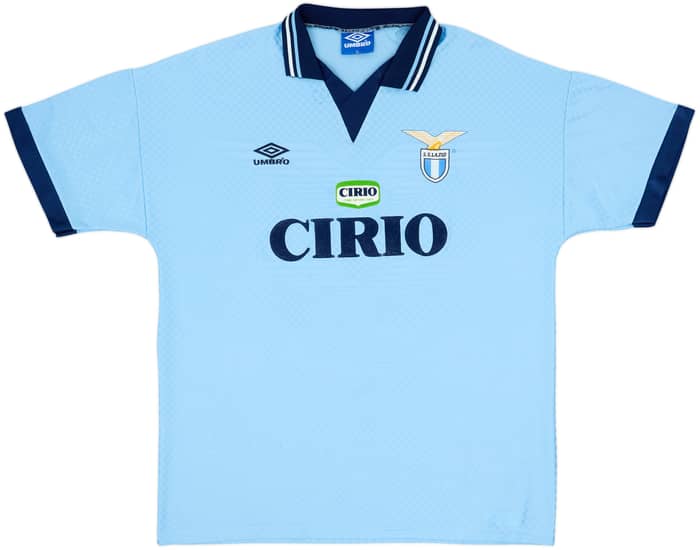 1996-97 Lazio Home Shirt Nesta #13 - 8/10 - (XL)