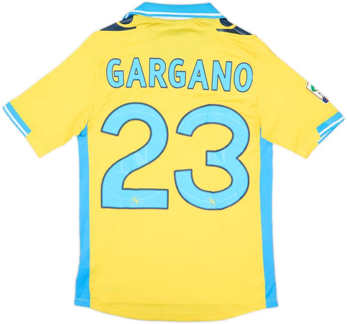 2011-12 Napoli Third Shirt Gargano #23 - 6/10 - (M)
