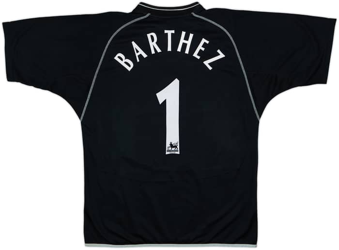 2001-02 Manchester United Centenary GK Shirt Barthez #1 - 7/10 - (XL)