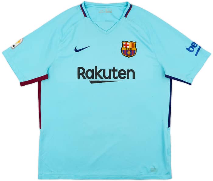 2017-18 Barcelona Away Shirt - 5/10 - (XL)