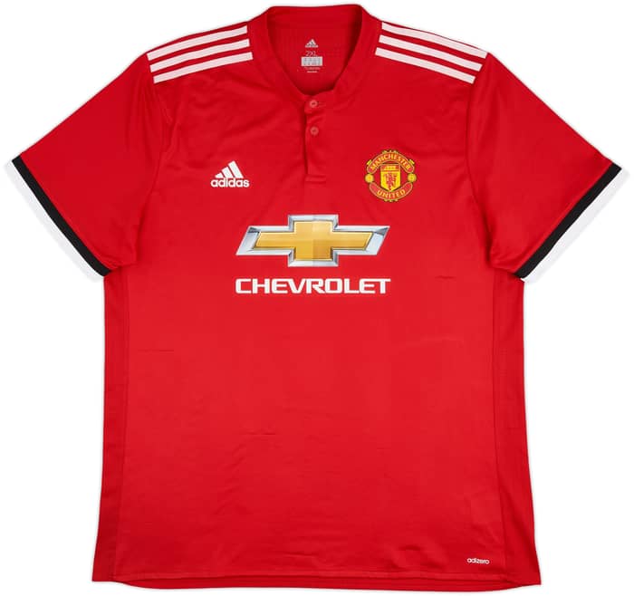 2017-18 Manchester United Authentic Home Shirt Ibrahimovic #10 - 7/10 - (XXL)