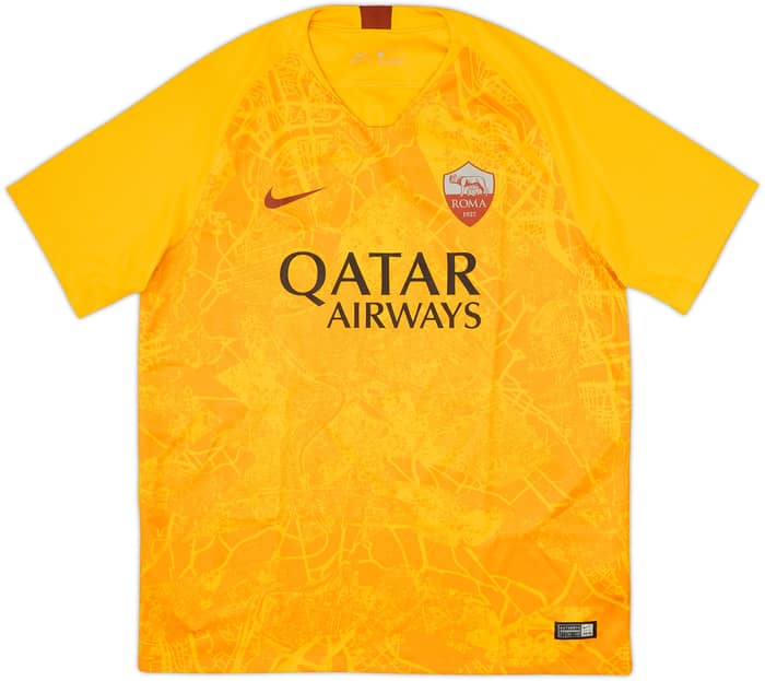 2018-19 Roma Third Shirt Manolas #44 - 7/10 - (L)