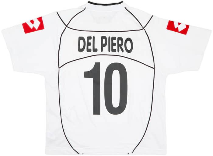 2002-03 Juventus European Away Shirt Del Piero #10 - 8/10 - (M)
