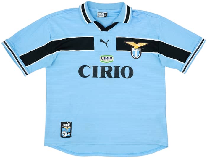1998-00 Lazio Home Shirt Nedved #18 - 7/10 - (XL)