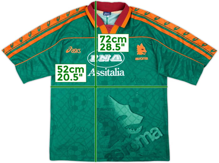 1995-96 Roma Third Shirt - 7/10 - (S)