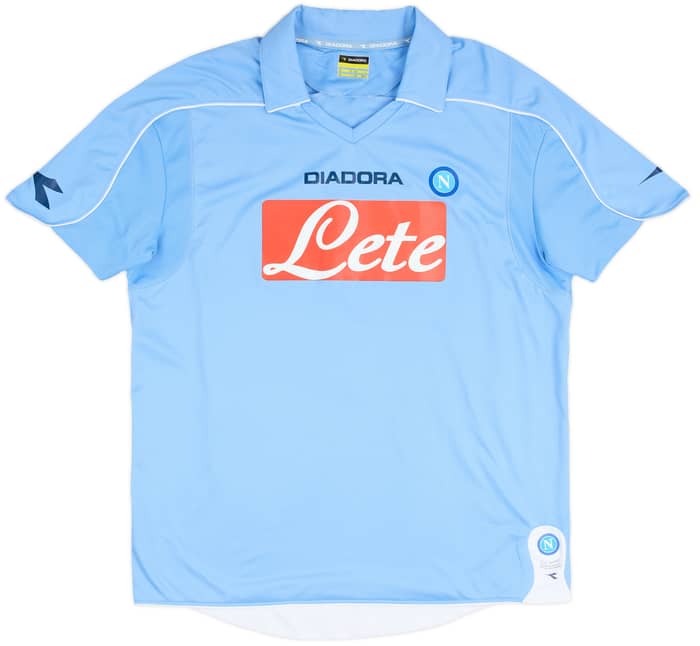 2008-09 Napoli Home Shirt Hamsik #17 - 8/10 - (L)
