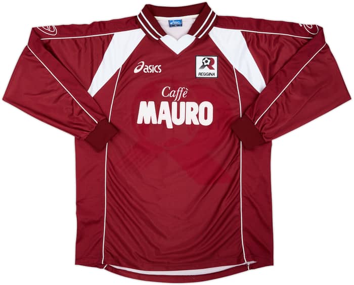 2000-01 Reggina Home L/S Shirt - 9/10 - (XL)