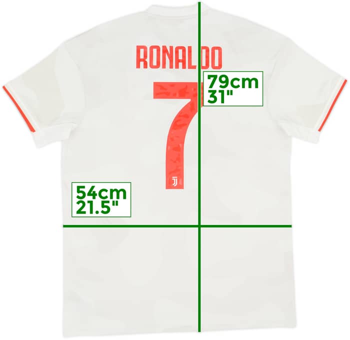 2019-20 Juventus Away Shirt Ronaldo #7 - 8/10 - (L)