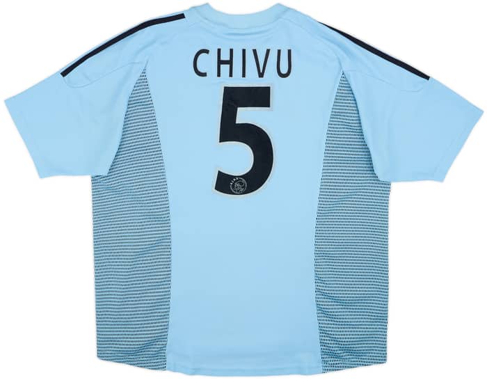 2002-03 Ajax Away Shirt Chivu #5 - 4/10 - (L)