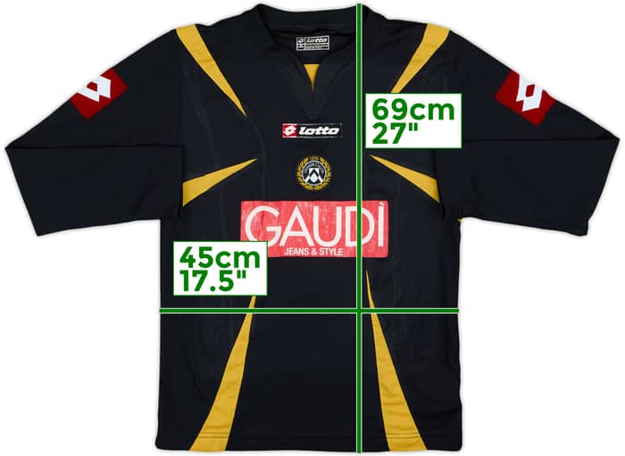 2006-07 Udinese Calcio Away Shirt Di Natale #10 - 5/10 - (M)