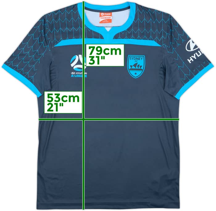 2019-20 Sydney FC Third Shirt - 9/10 - (L)