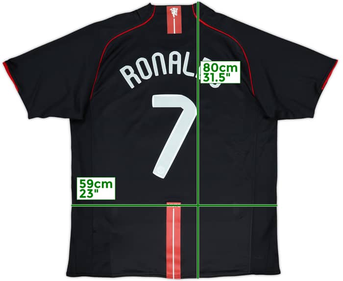 2007-08 Manchester United Away Shirt Ronaldo #7 - 6/10 - (XL)