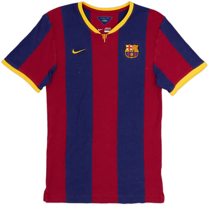 2014-15 Barcelona Nike Cotton Tee - 6/10 - (S)