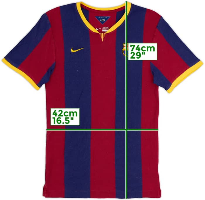 2014-15 Barcelona Nike Cotton Tee - 6/10 - (S)
