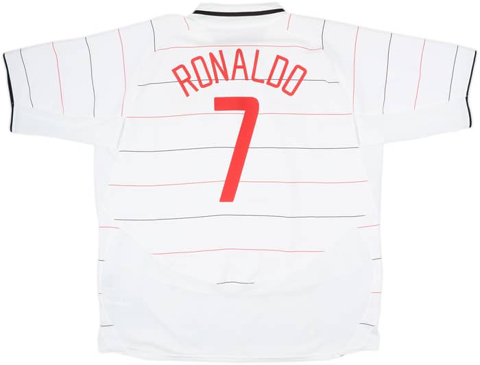 2003-05 Manchester United Troisième maillot Ronaldo #7 - 8/10 - (3XL)