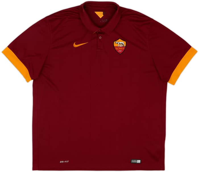 Camiseta de local de la Roma 2014-15 De Rossi #16 - 7/10 - (XXL)