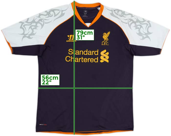 2012-13 Liverpool Third Shirt - 4/10 - (L)