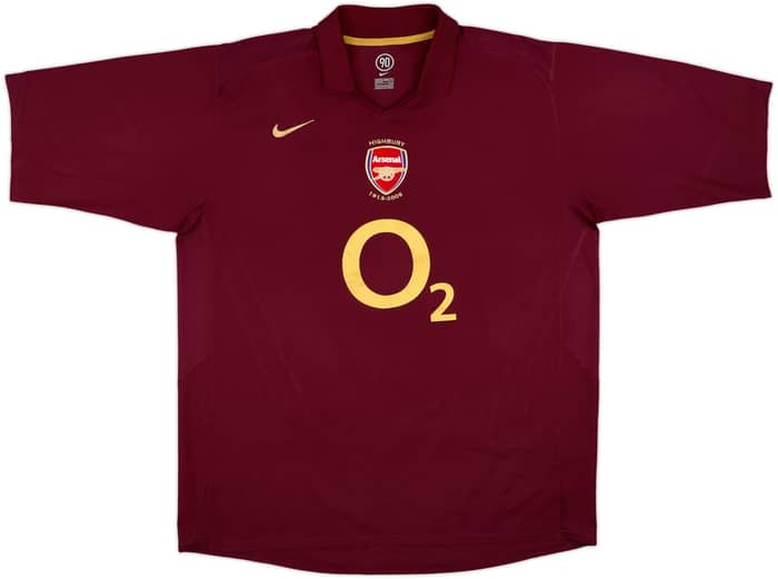2005-06 Arsenal Home Shirt Bergkamp #10 - 5/10 - (XXL)