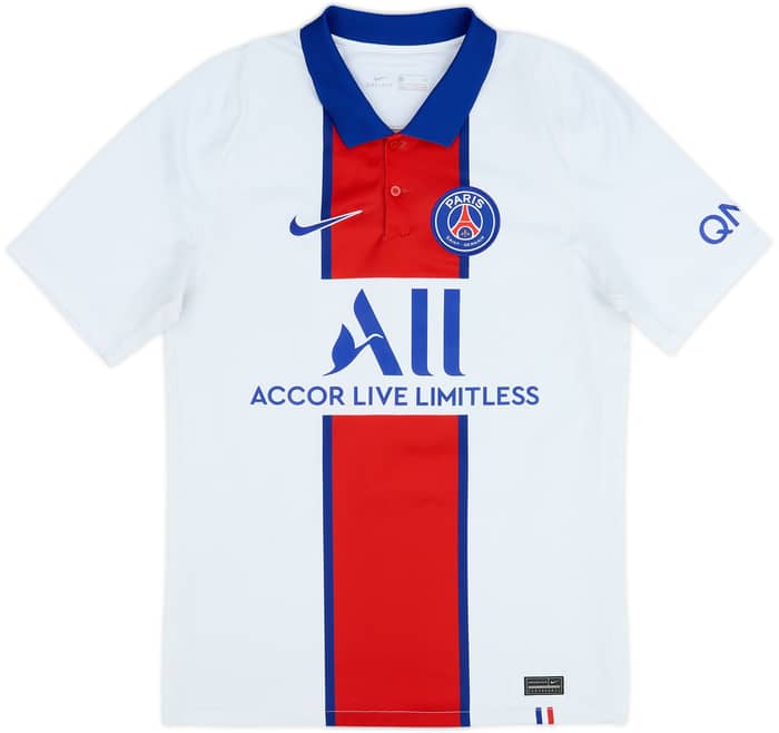 Camiseta de visitante del Paris Saint-Germain 2020-21 Neymar Jr #10 - 5/10 - (S)