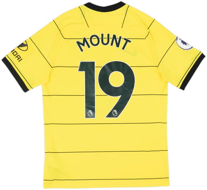 2021-22 Chelsea Away Shirt Mount #19 - 9/10 - (M)