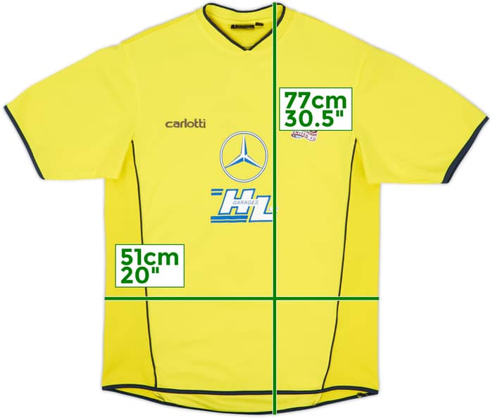 2004-05 Scunthorpe Away Shirt - 7/10 - (S)
