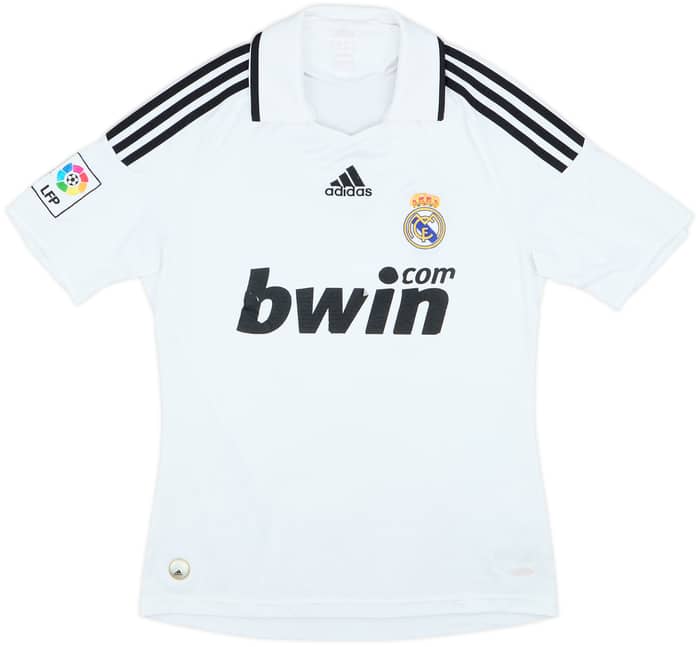 2008-09 Real Madrid Home Shirt Robben #11 - 4/10 - (S)
