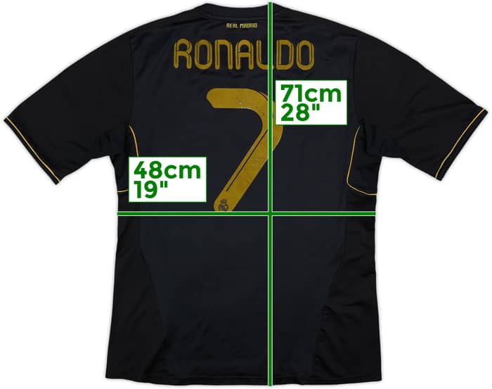 2011-12 Real Madrid Away Shirt Ronaldo #7 - 5/10 - (M)