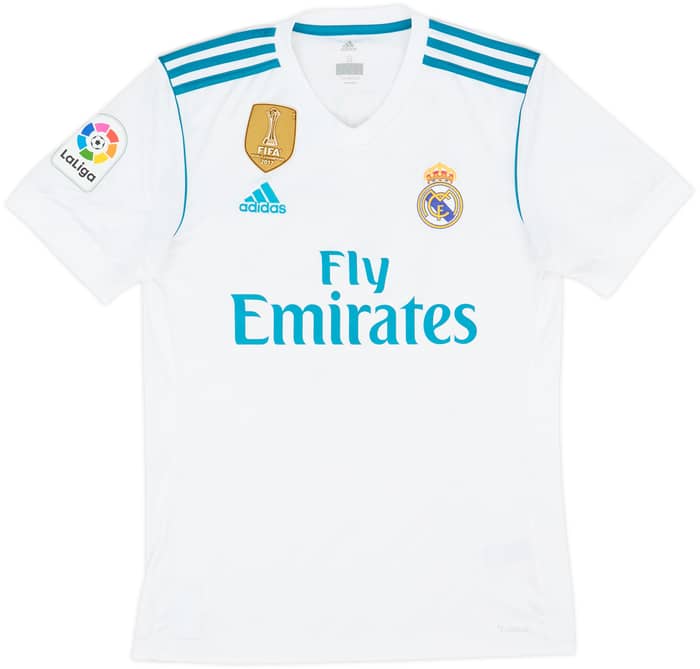 2017-18 Real Madrid Home Shirt Asensio #20 - 6/10 - (S)