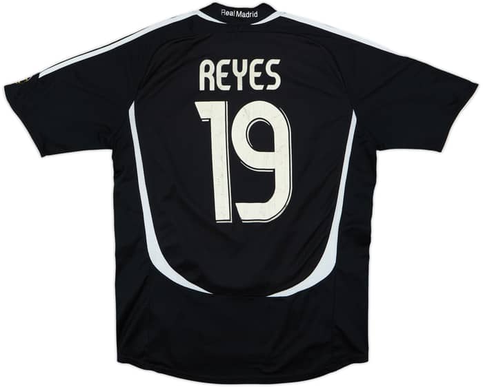 2006-07 Real Madrid Away Shirt Reyes #19 - 6/10 - (L)