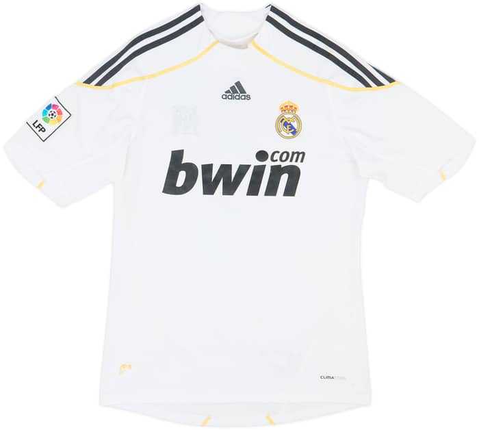 2009-10 Real Madrid Home Shirt Ronaldo #9 - 6/10 - (S)