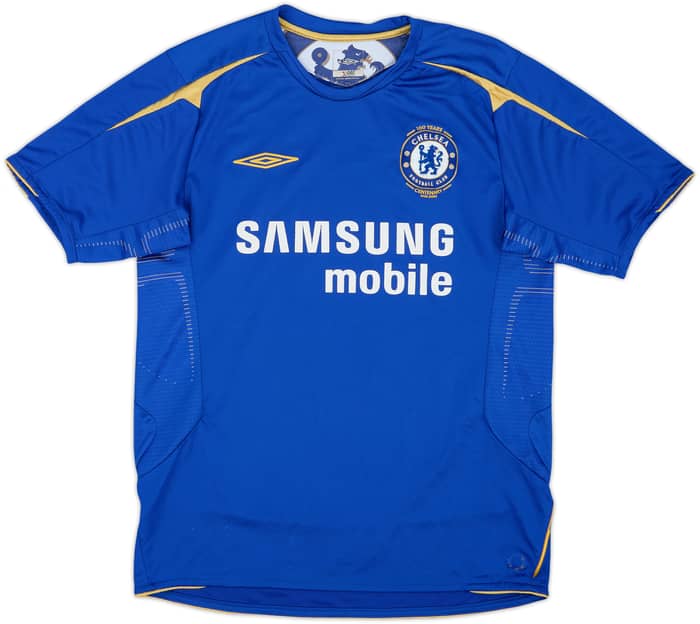 2005-06 Chelsea Centenary Home Shirt Lampard #8 - 6/10 - (M)