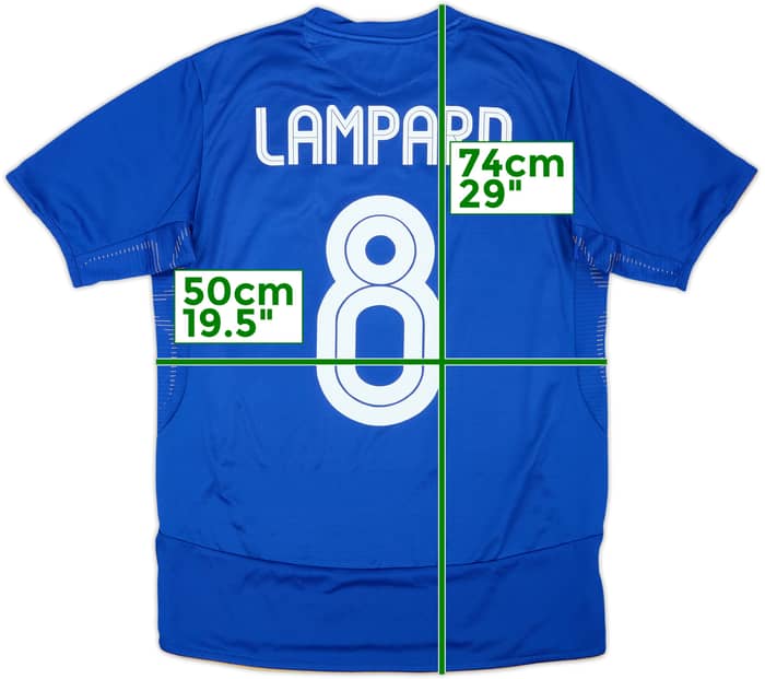 2005-06 Chelsea Centenary Home Shirt Lampard #8 - 6/10 - (M)