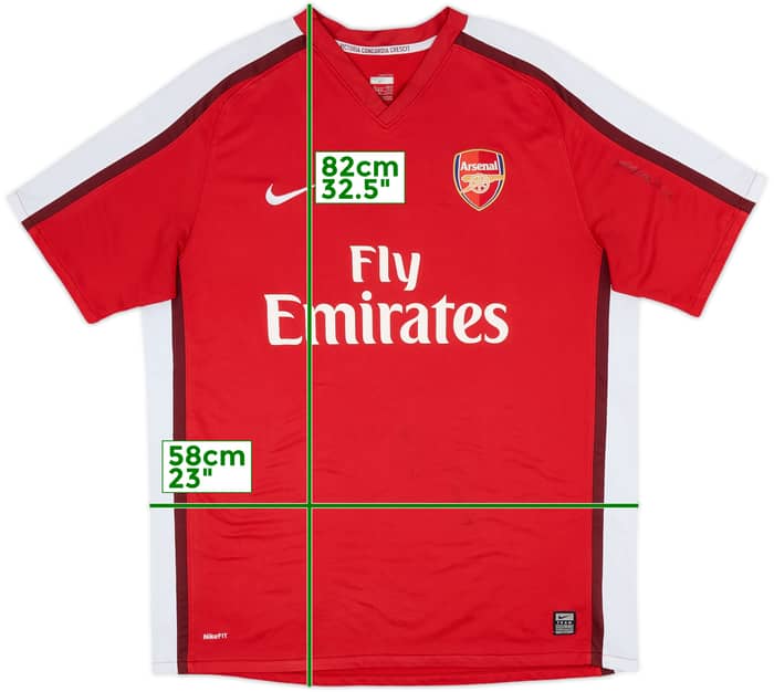 2008-10 Arsenal Home Shirt - 5/10 - (XL)