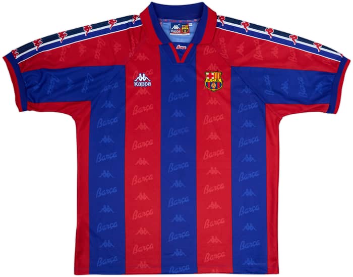 Camiseta de local del Barcelona 1995-97 - 8/10 - (XXL)