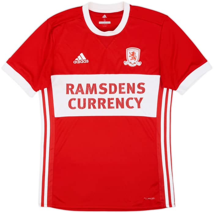 2017-18 Middlesbrough Home Shirt - 5/10 - (S)