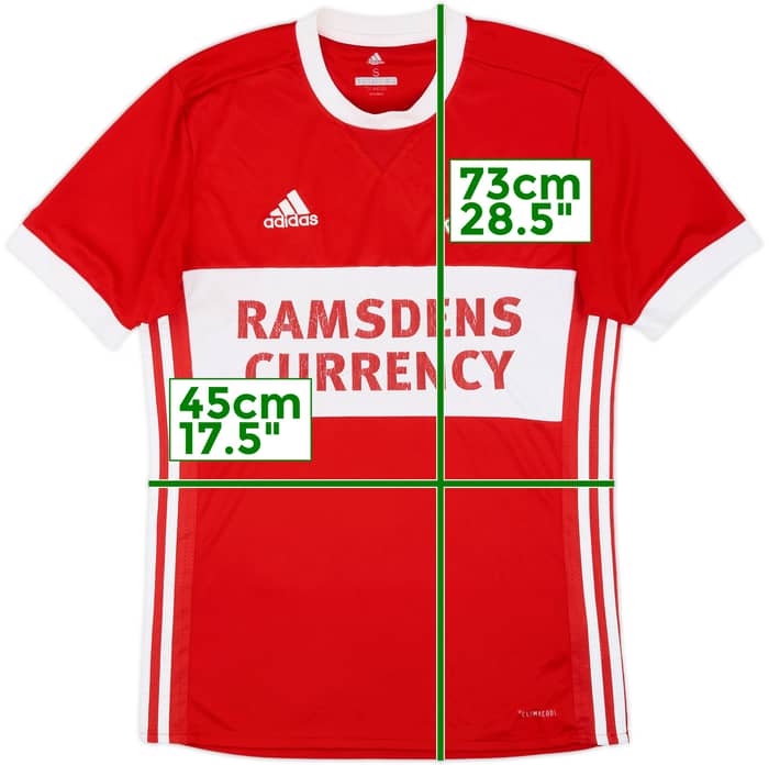 2017-18 Middlesbrough Home Shirt - 5/10 - (S)
