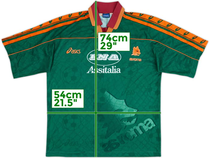 1995-96 Roma Third Shirt - 6/10 - (L)