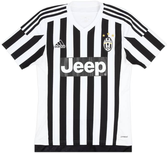 2015-16 Juventus Home Shirt Pogba #10 - 7/10 - (S)